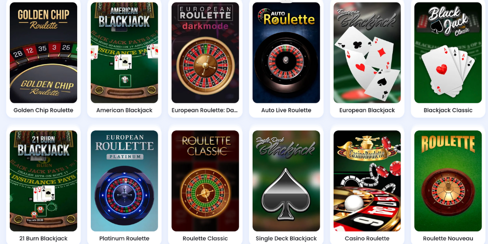 CasinoLab Table Games